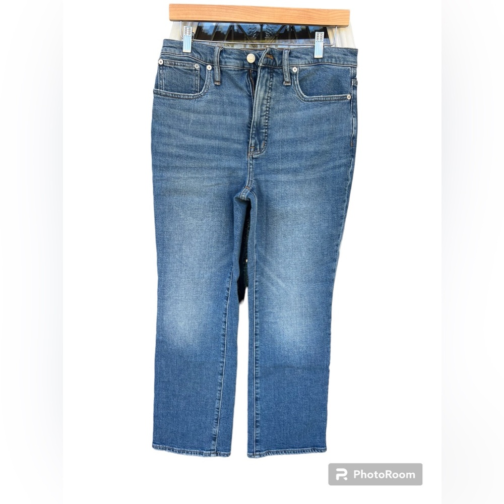 Madewell Slim Demi-Boot Jeans Size 28 Enright Wash